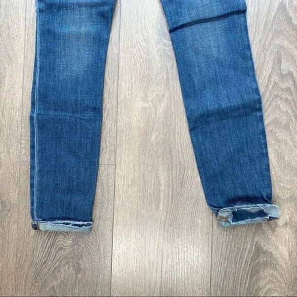 Anthropologie Joe's Jeans Women's Skinny Jeans Icon Ankle Denim Rolled Cuff Hem - Picture 4 of 14
